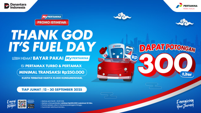 Promo My Pertamina Jumat, 19 September 2025. (mypertamina)